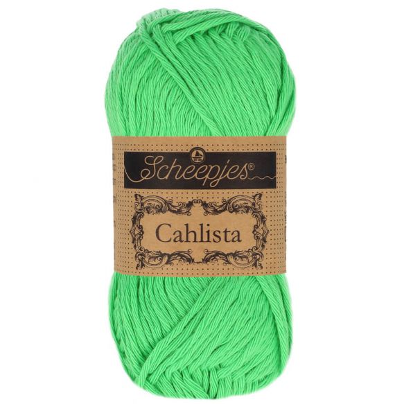 Scheepjes CAHLISTA 50gm 389 Apple Green
