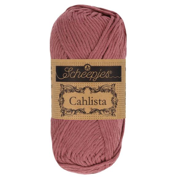 Scheepjes CAHLISTA 50gm 396 Rose Wine