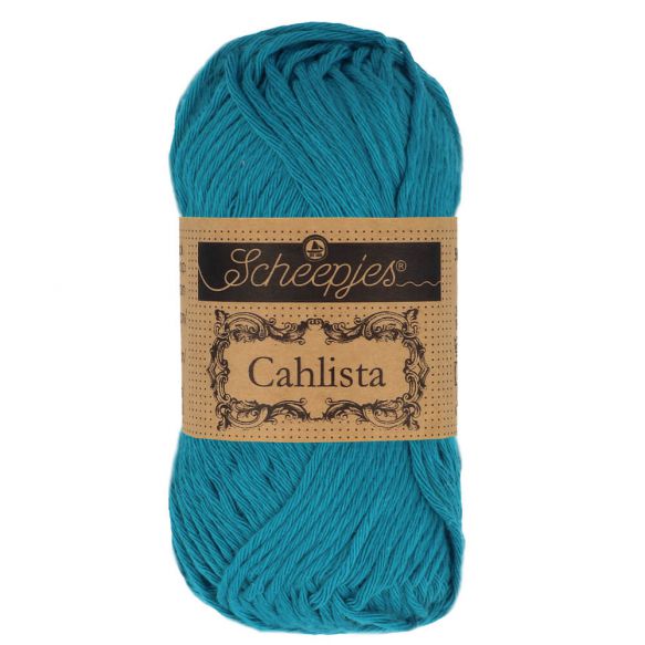 Scheepjes CAHLISTA 50gm 400 Petrol Blue