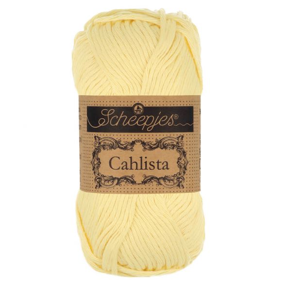 Scheepjes CAHLISTA 50gm 403 Lemonade