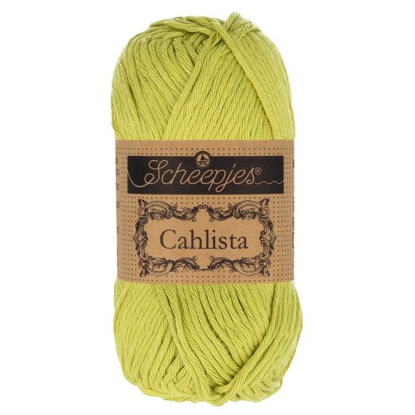 Scheepjes CAHLISTA 50gm 512 Lime