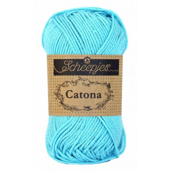 Scheepjes Catona 25gm - 397 Cyan