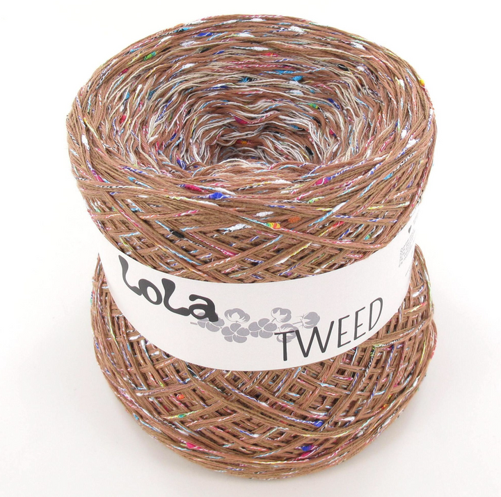 PREORDER Lola Tweed Cotton - 703 Cinnamon