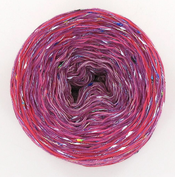 PREORDER Lola Tweed Cotton - 714 Fuchsia