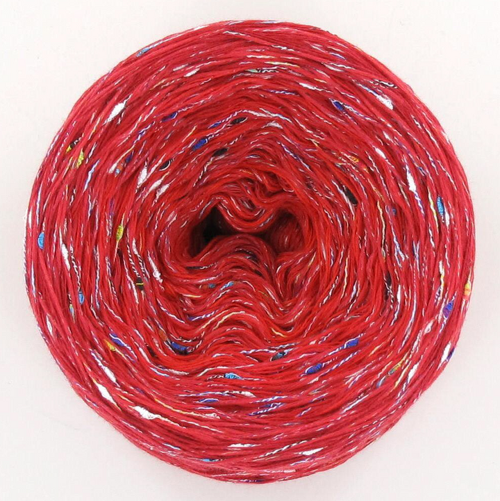 PREORDER Lola Tweed Cotton - 717 Scarlet PREORDER