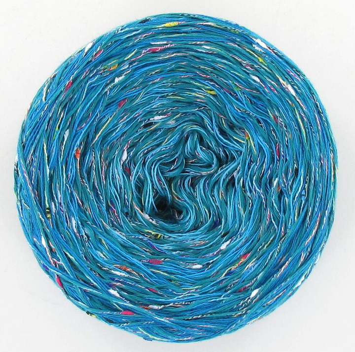 PREORDER Lola Tweed Cotton - 720 Peacock