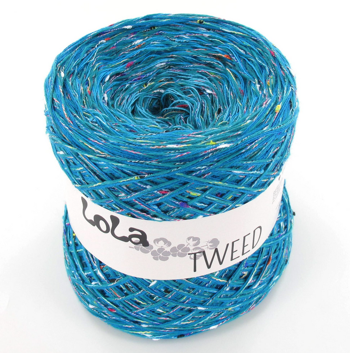 PREORDER Lola Tweed Cotton - 720 Peacock