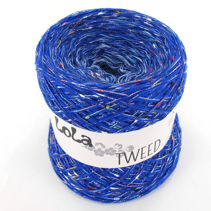 PREORDER Lola Tweed Cotton - 723 Gentian