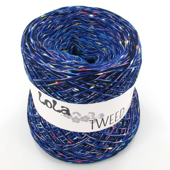 PREORDER Lola Tweed Cotton - 724 Royal