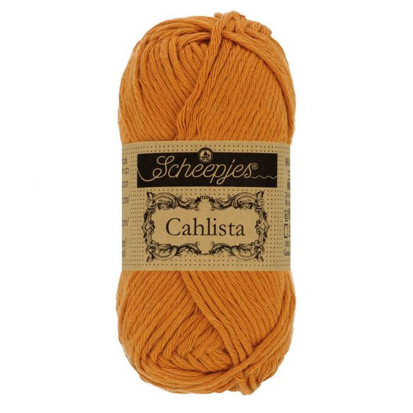 Scheepjes CAHLISTA 50gm 383 Ginger Gold