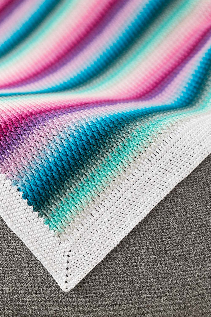 Alpine Stitch Baby Blanket Yarn Pack by Kirsten Ballering