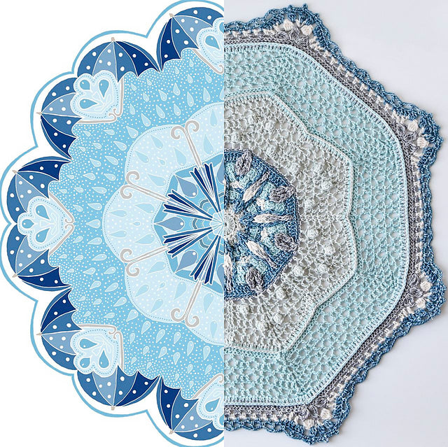 April Showers Yarn Pack By Tatsiana Kupryianchyk