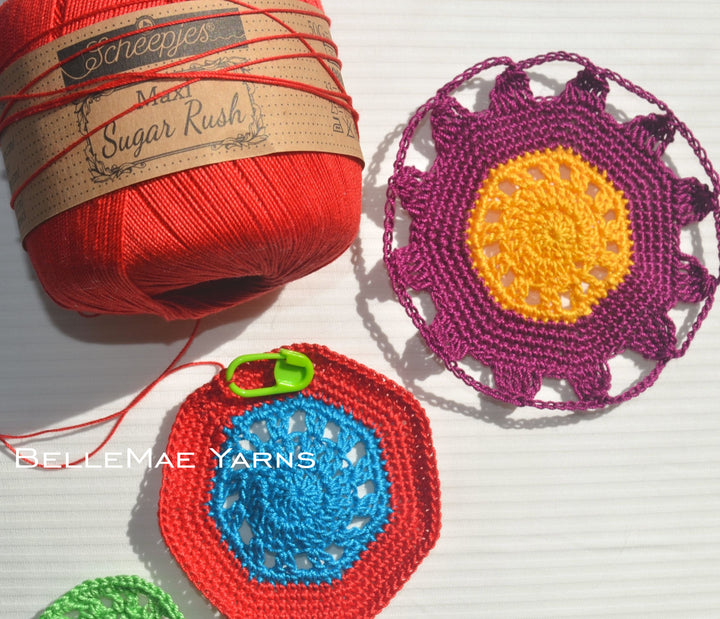 Scheepjes Maxi Sugar Rush 146 Vivid Blue