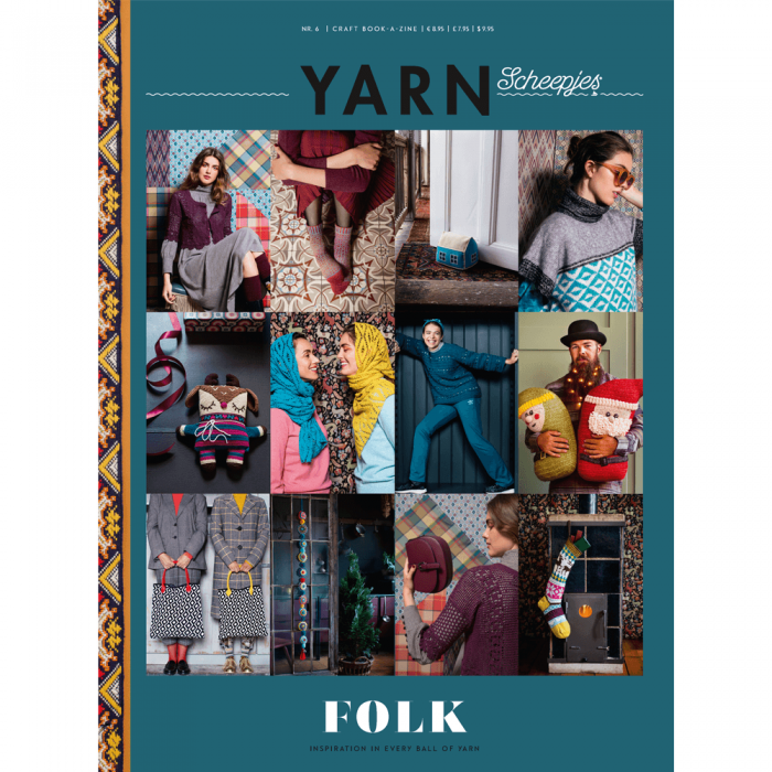 PRICE DROP!! Scheepjes YARN Bookazine no. 6 Folk