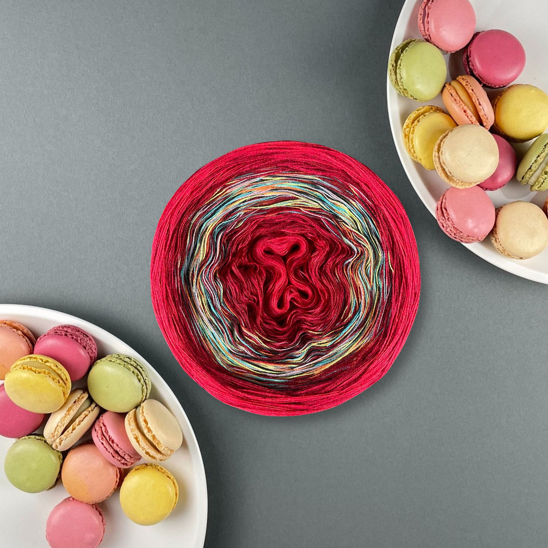 PREORDER Lola Macaron Red Confetti mc9