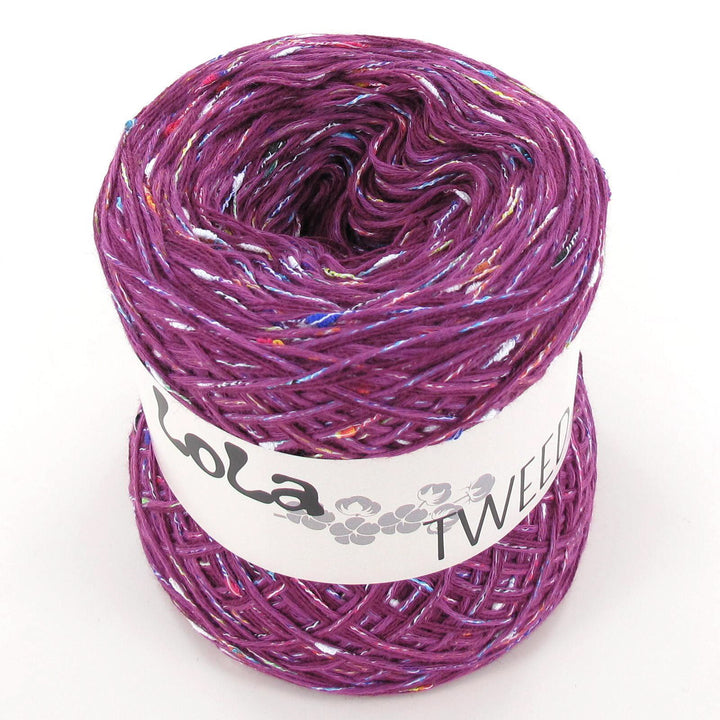 PREORDER Lola Tweed Cotton Uni Blackberry