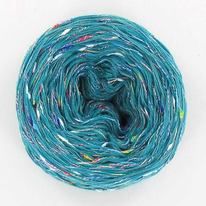 PREORDER Lola Tweed Cotton Uni Ocean Green