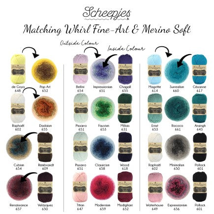 Scheepjes Whirl Fine Art 659 Modernism - AVAILABLE NOW