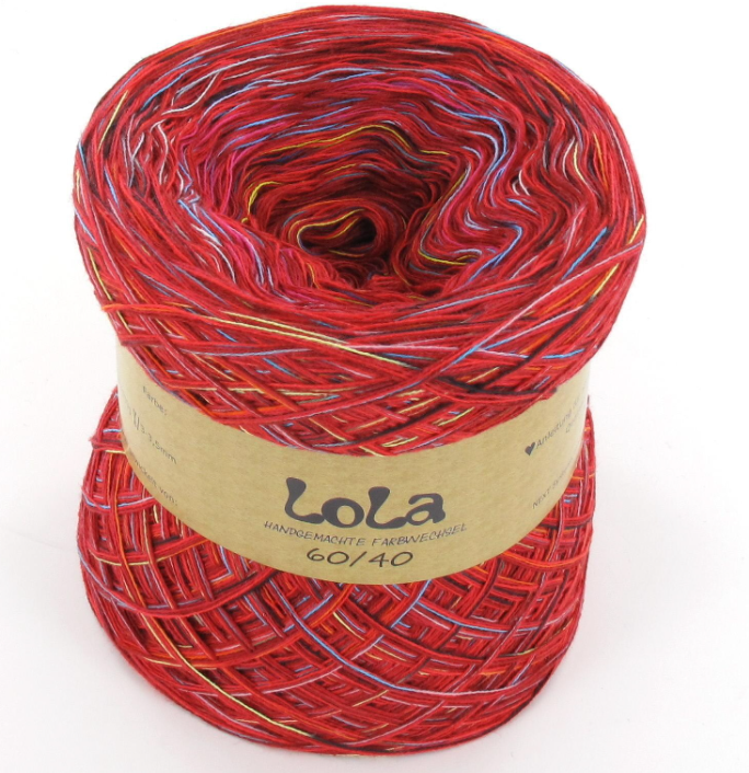 Lola Confetti Mandala Red