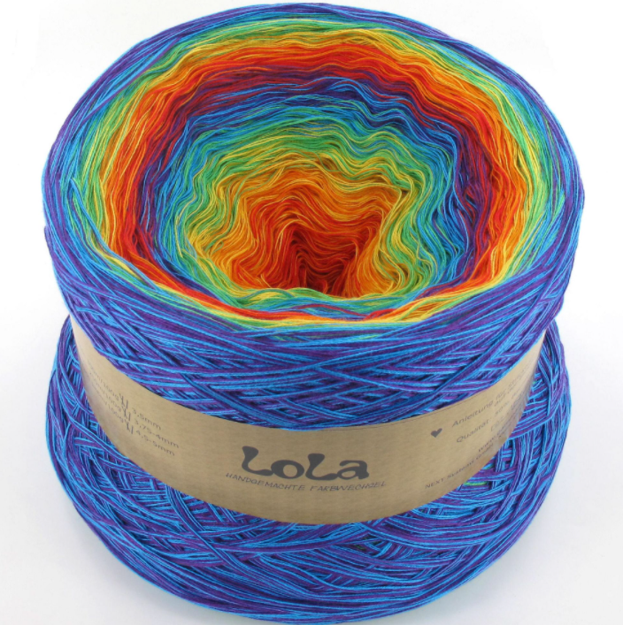 Lola Giant Colourful Double