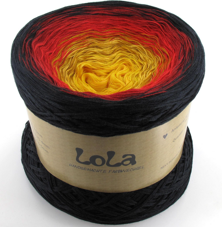 Lola Big Bobbel Red & Gold