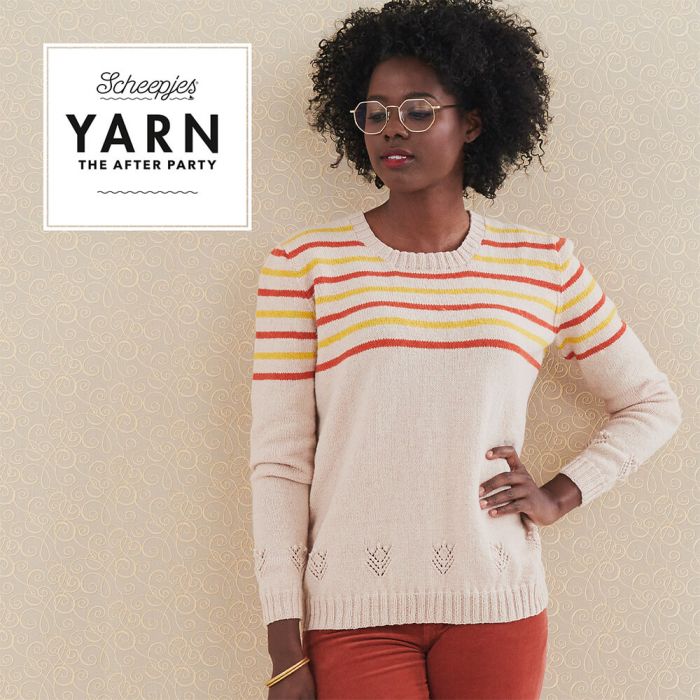 YARN The After Party no. 74 Zoe Sweater Top by Simy's Studio