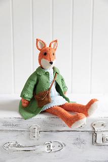 Knitted Animal Friends by Louise Crowther KIT - Charlotte The Fox - Yarn Only