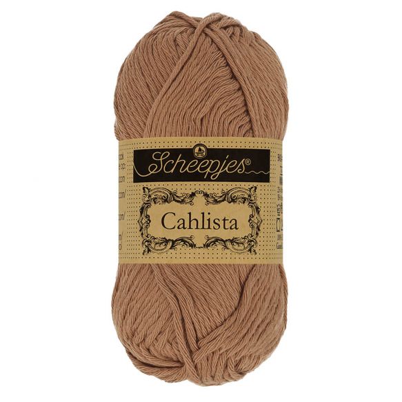 Scheepjes CAHLISTA 50gm 503 Hazelnut