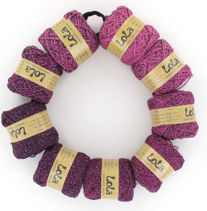 Lola Charms Trio Glitter Cardinal