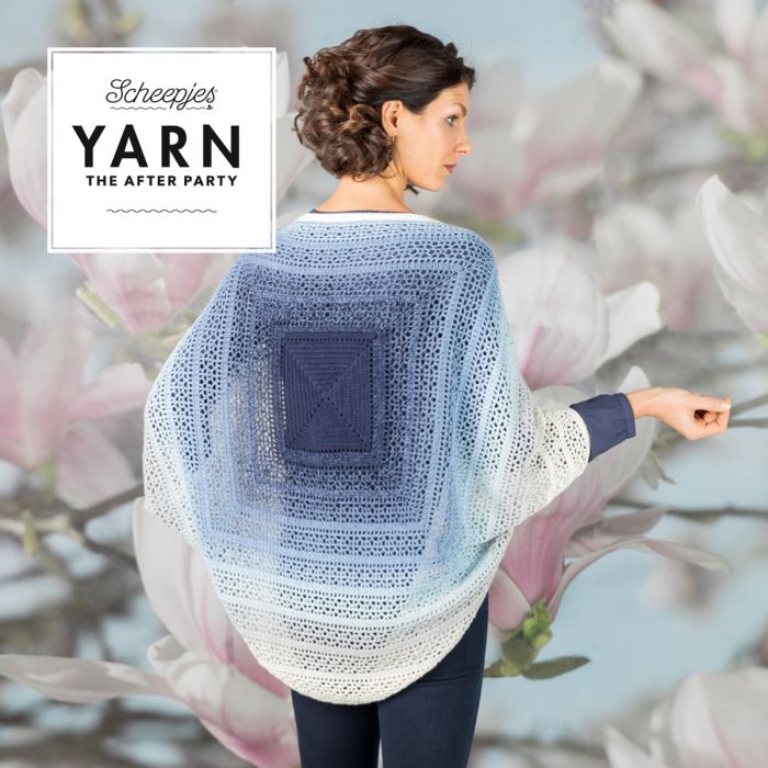 Indigo Shrug Yarn Pack by Tatsiana Kupryianchyk