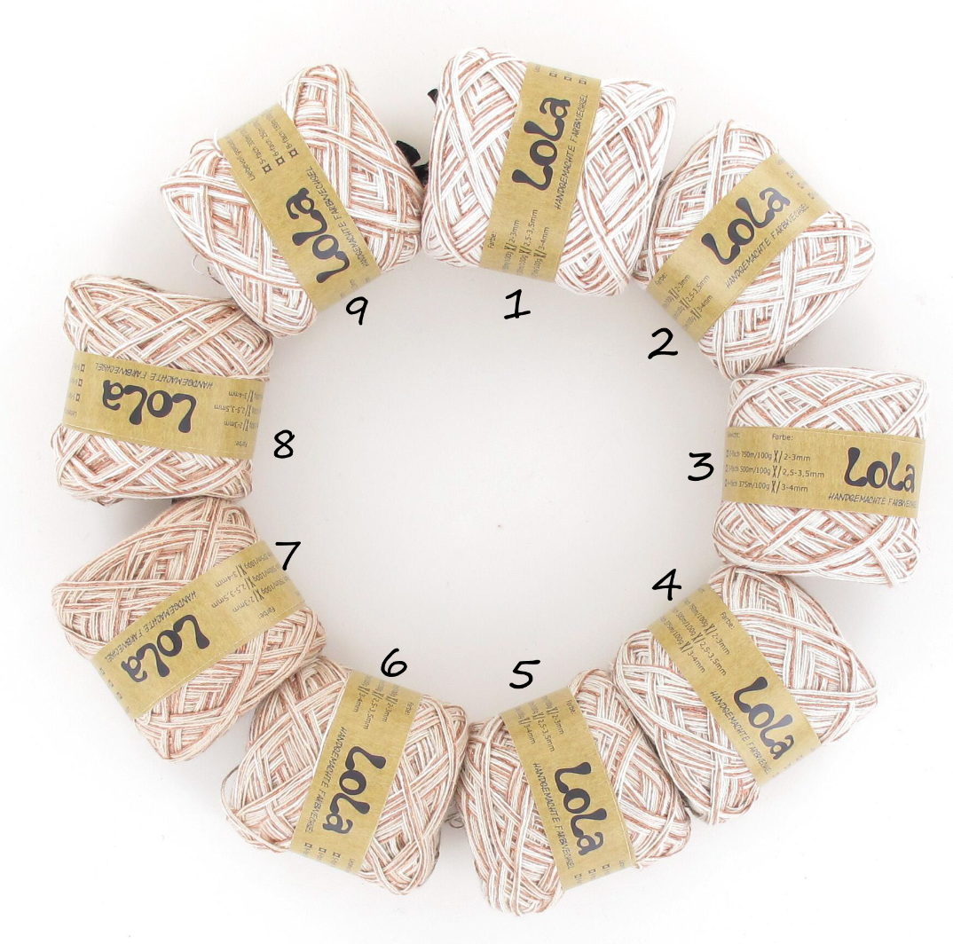 Lola Charms Trio Glitter Milky Coffee