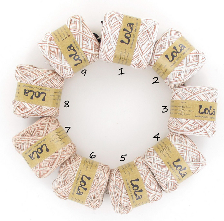 Lola Charms Trio Glitter Milky Coffee