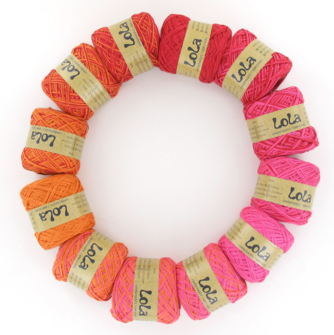 Lola Charms Trio Rose Red