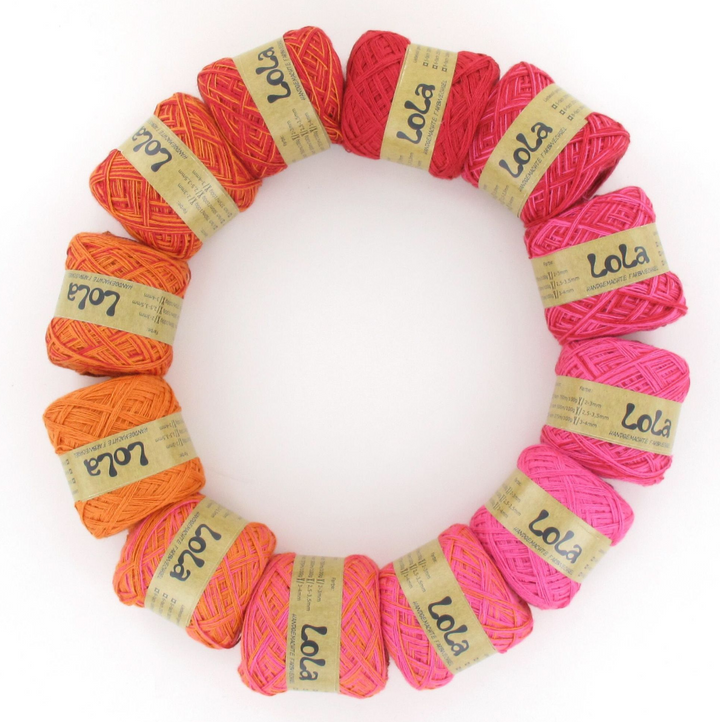 Lola Charms Trio Rose Red