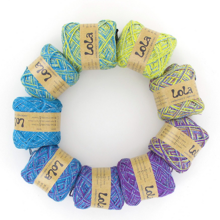 Lola Charms Trio Glitter Royal