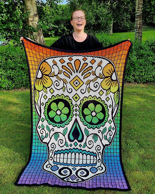 Sugar Skull CAL Yarn Pack by Mette Hesselbjerg