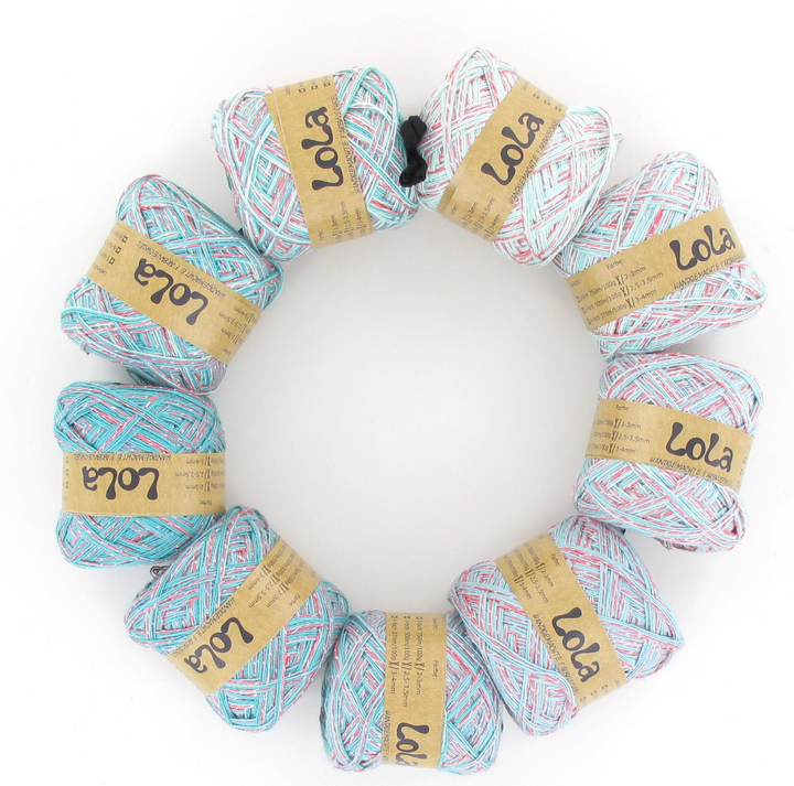 Lola Charms Trio Glitter Waterlily