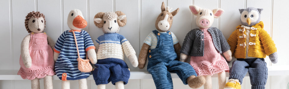 Knitted Animal Friends by Louise Crowther Kits