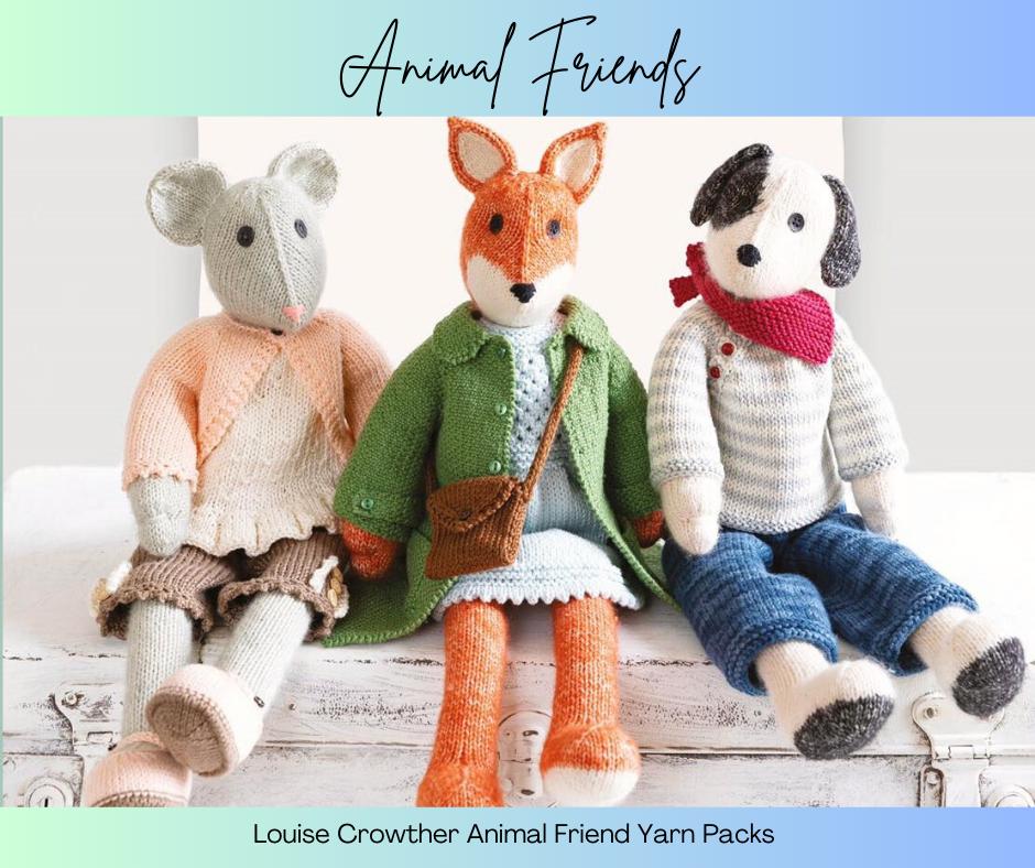 Knitted Animal Friends by Louise Crowther Kits