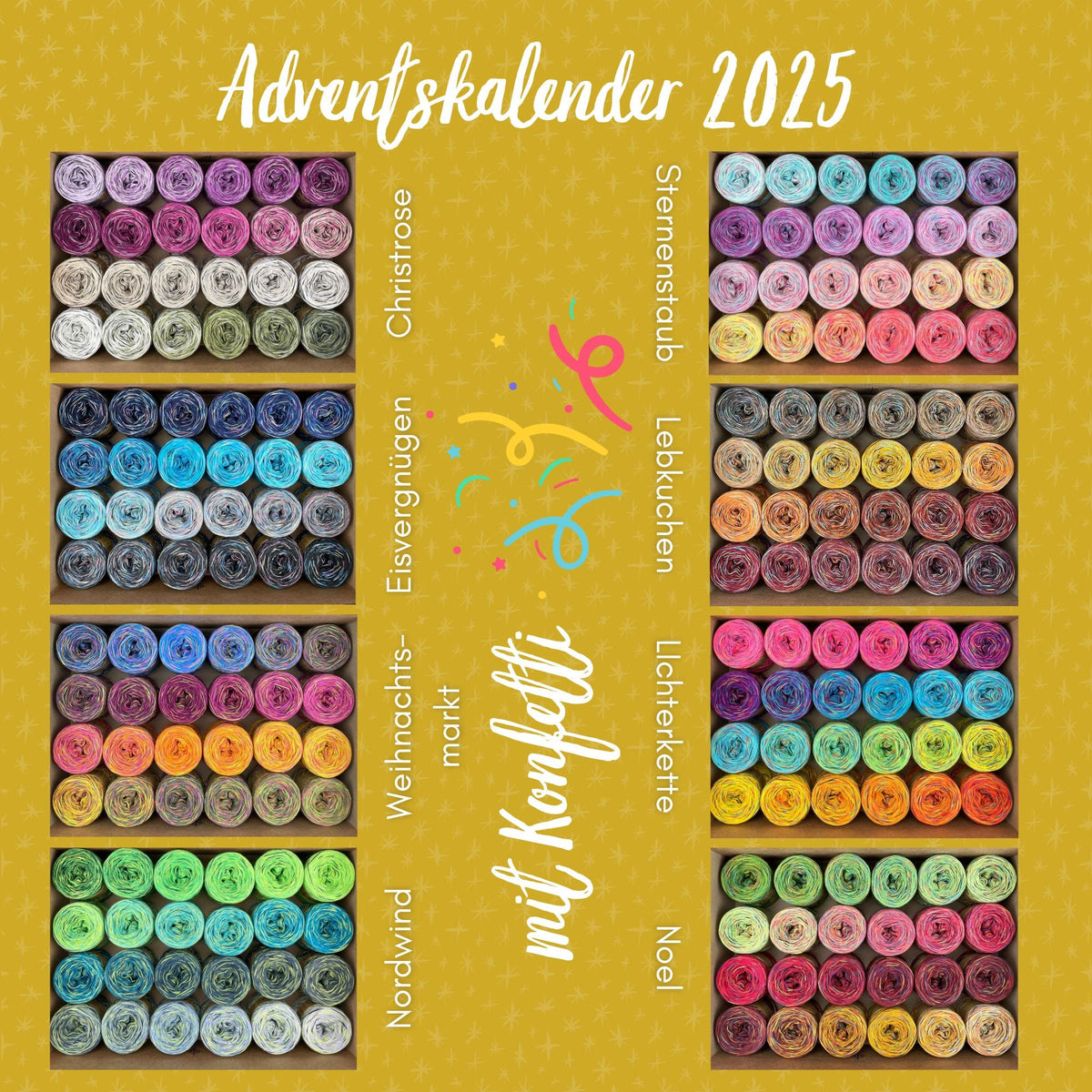 2025 GarnManufaktur Advent Calendar - PREORDER