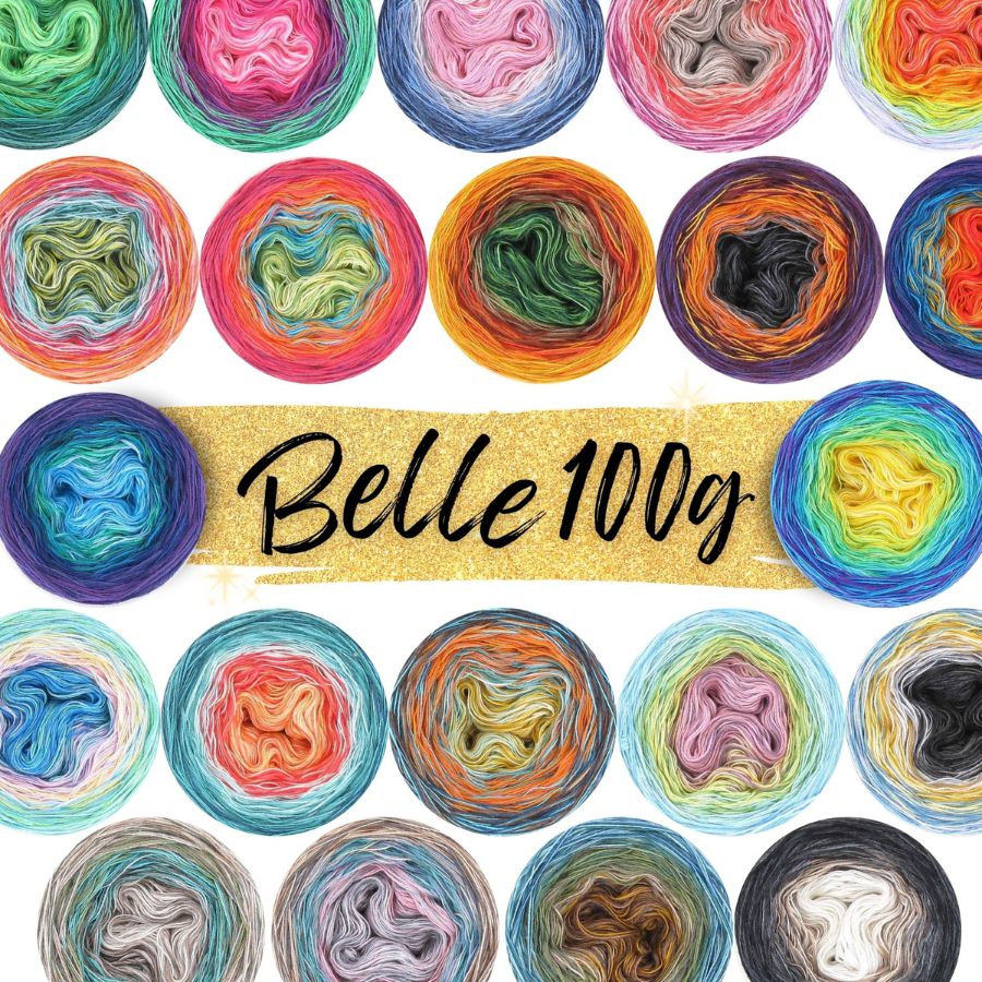 NEW COLOURS!! Lola Belle - 100gm Gradient Cakes