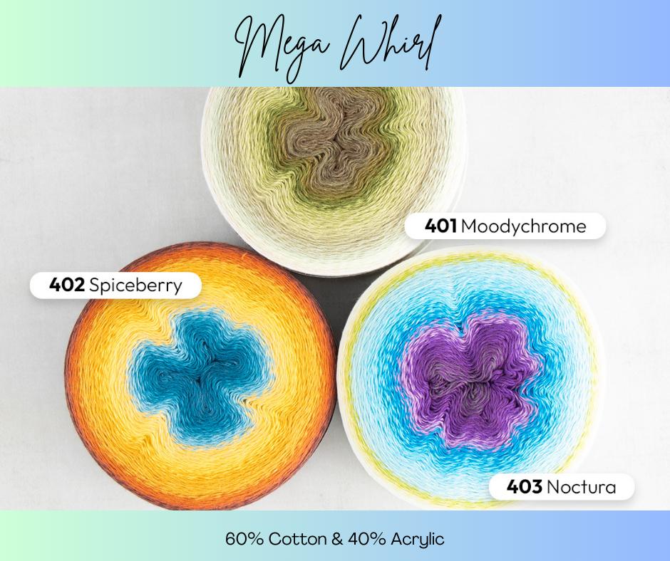 Scheepjes Whirl Yarn - 1000m Pastel Parfait (Color 795), Lightweight Gradient Yarn For Crochet & Knitting