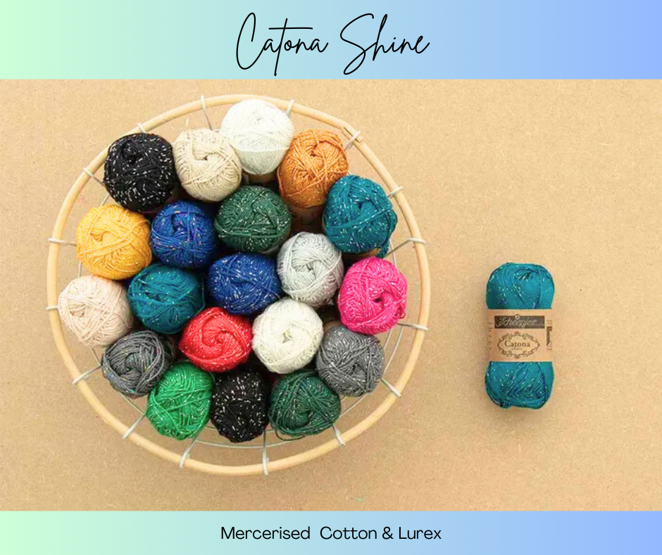 NEW!! Scheepjes Catona Shine - COMING SOON