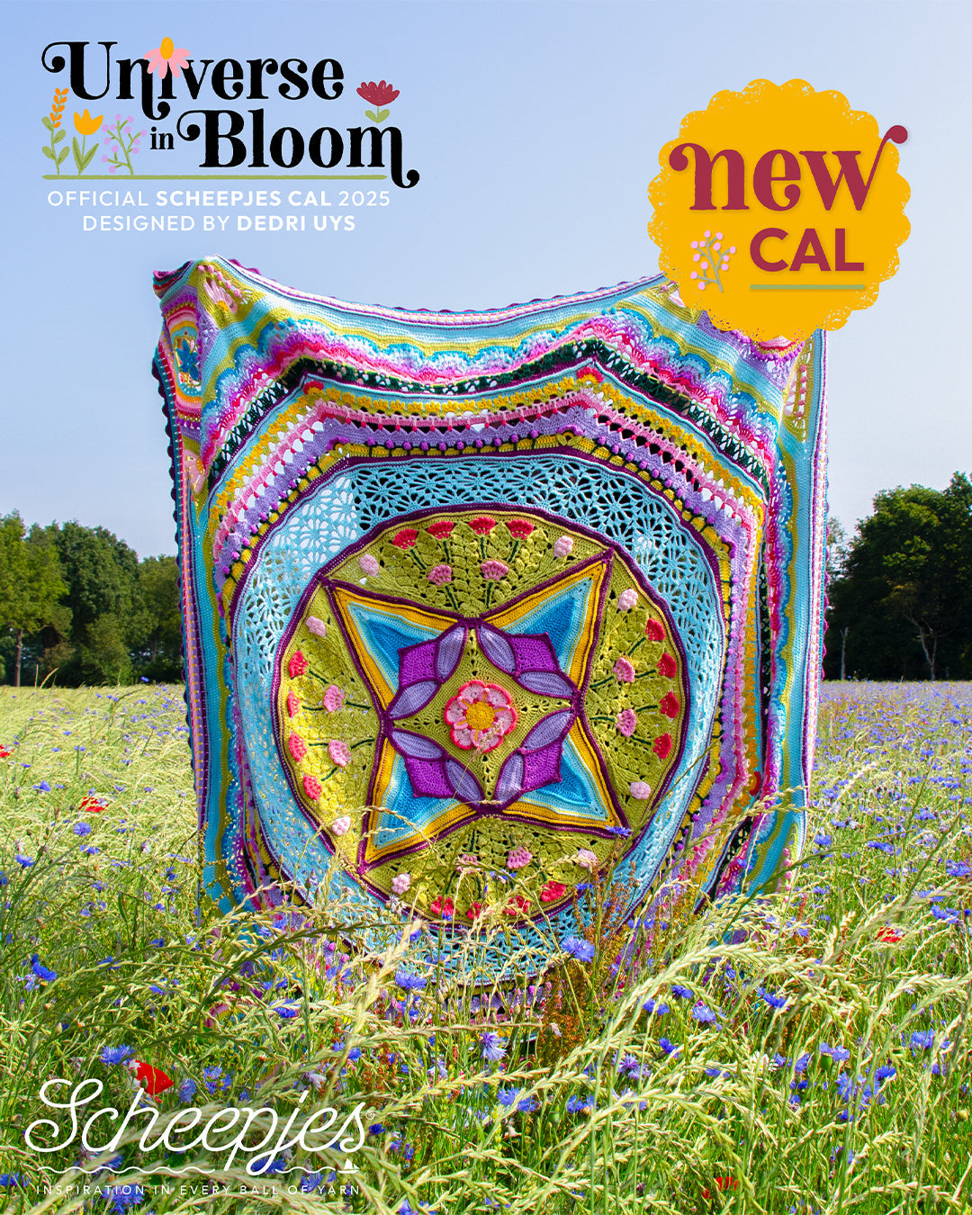 Scheepjes CAL 2025 - Universe In Bloom - SOLD OUT