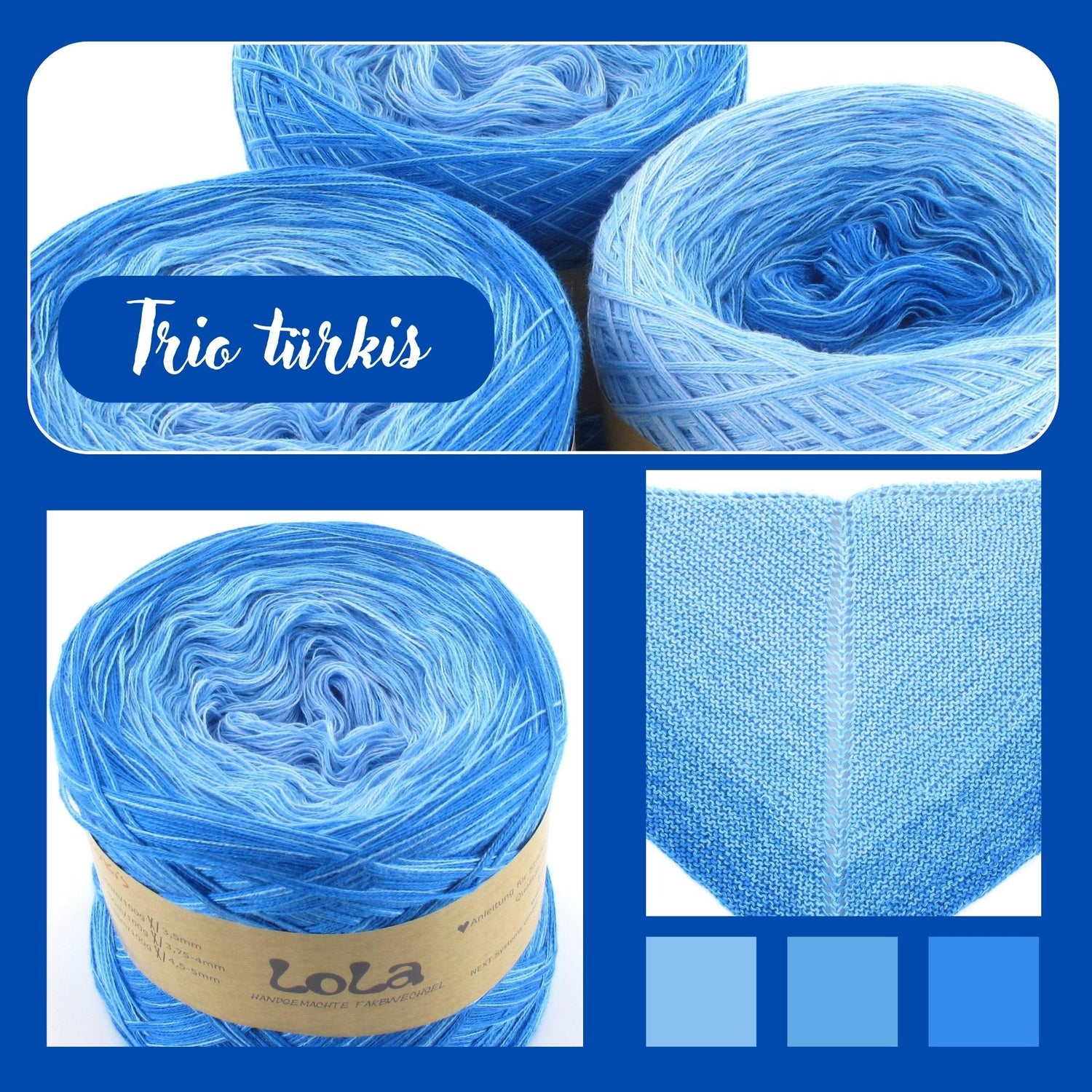 Lola Trio Turquoise