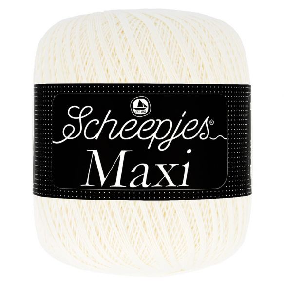 Scheepjes Maxi 105 Bridal White