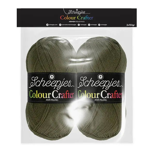 NEW!! Colour Crafter Assortment Solids Pack - 1027 ARNHEM 150gm - PREORDER