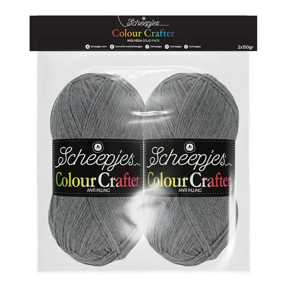 NEW!! Colour Crafter Assortment Solids Pack - 1099 WOLVEGA 150gm - PREORDER