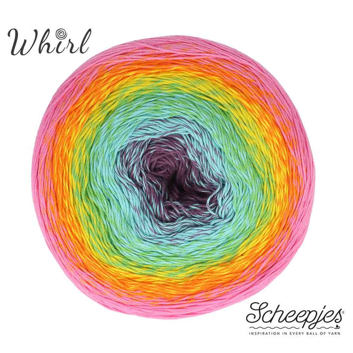 NEW!! Scheepjes Cotton Whirl 711 Sprinkles - 100% Organic Cotton