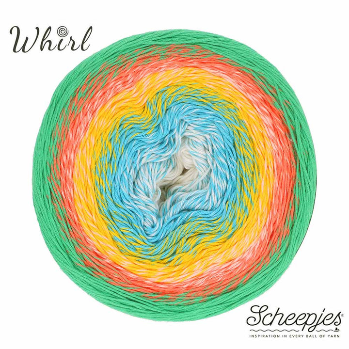 NEW!! Scheepjes Cotton Whirl 718 Dreamland - 100% Organic Cotton